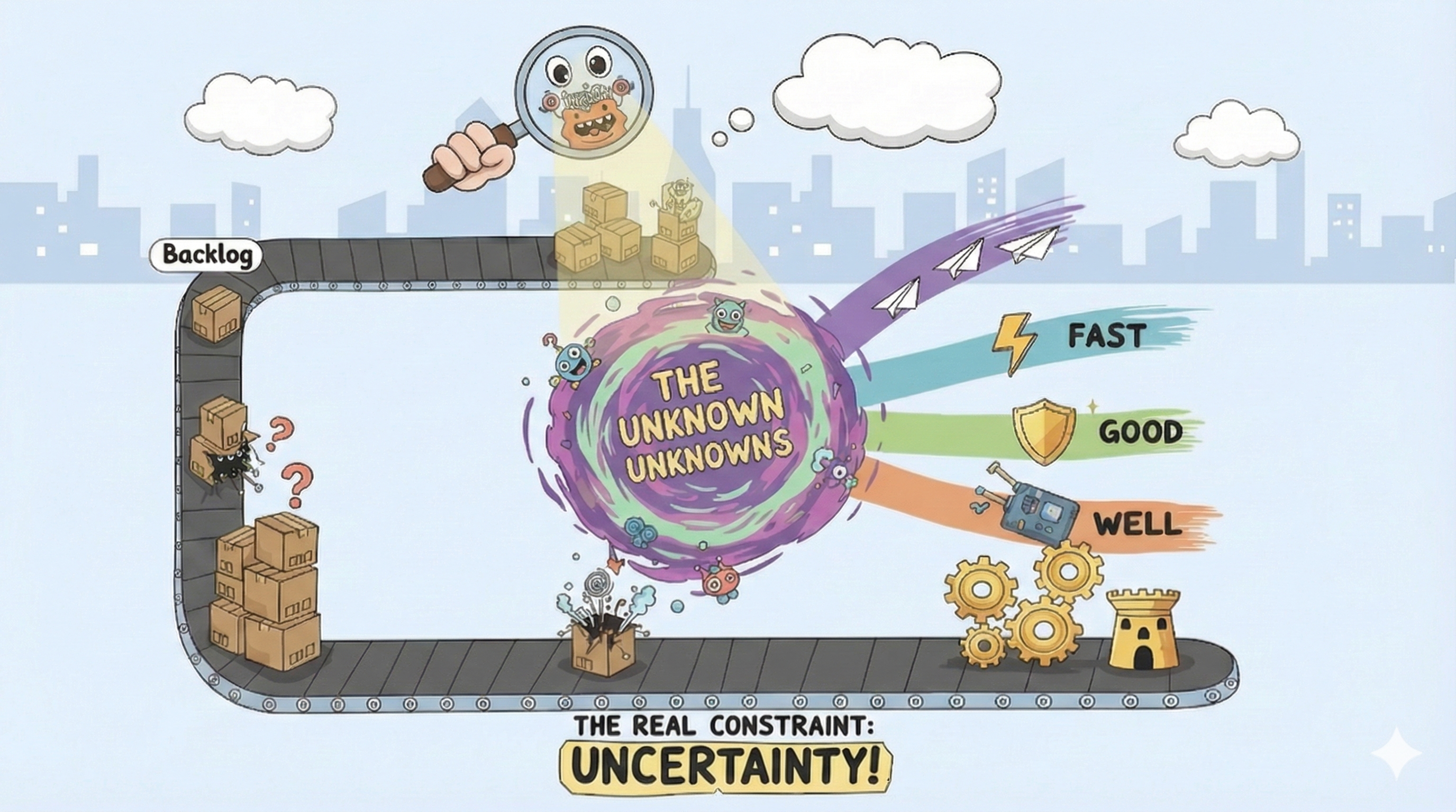 The Real Constraint in Product Development: Known and Unknown Unknowns